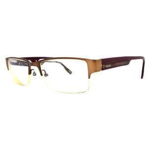 Guess GU 1818 BRN (Brown) 53-18-145 mm Eyeglasses FRAMES ONLY - FAIR CONDITION